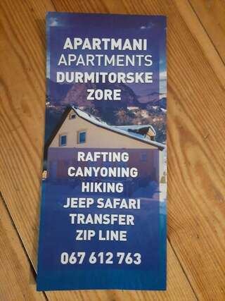 Апартаменты Durmitorske zore Жабляк Апартаменты - 1-й этаж-1